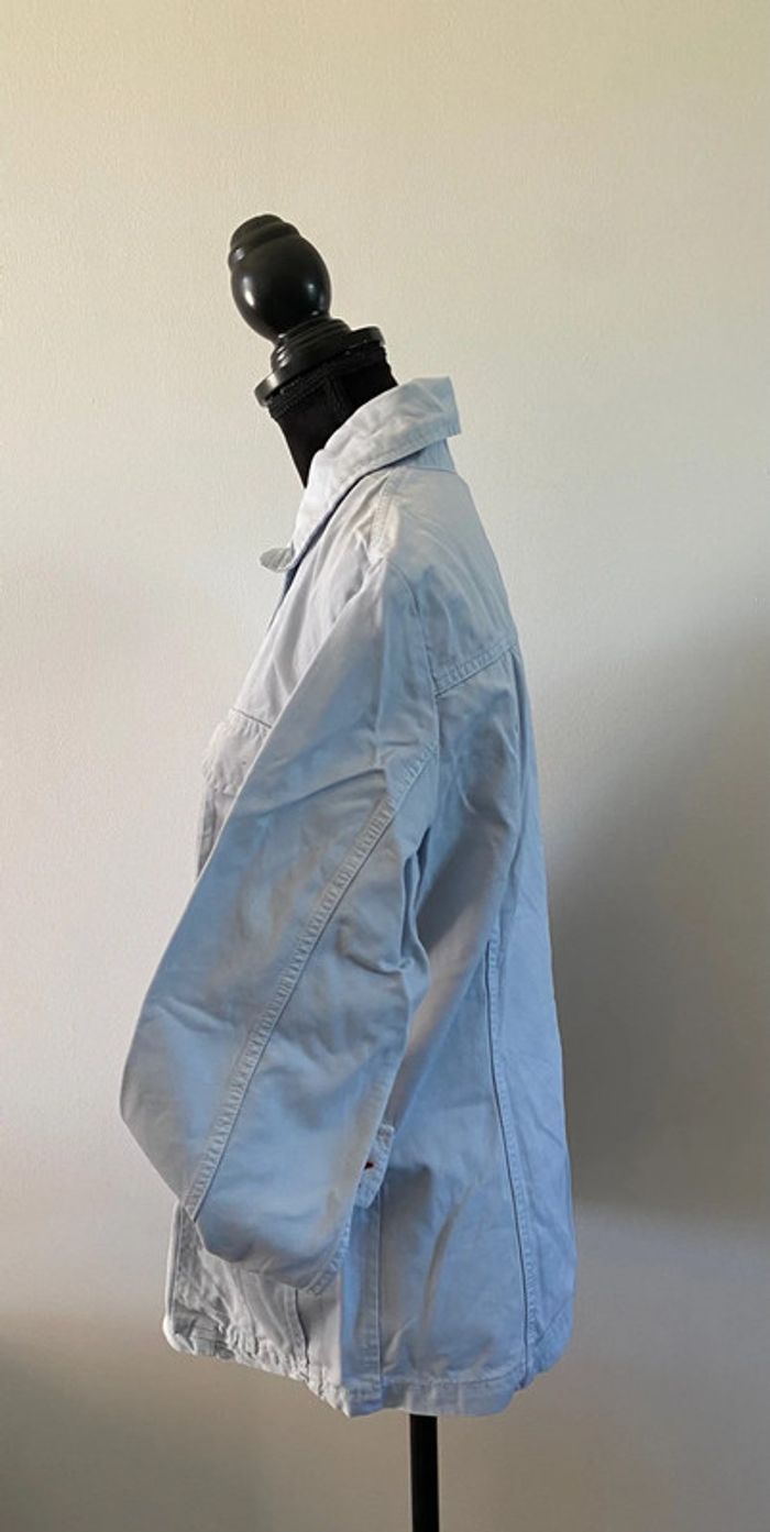 Veste chemise United Color of Benetton bleu clair taille 44 - photo numéro 3