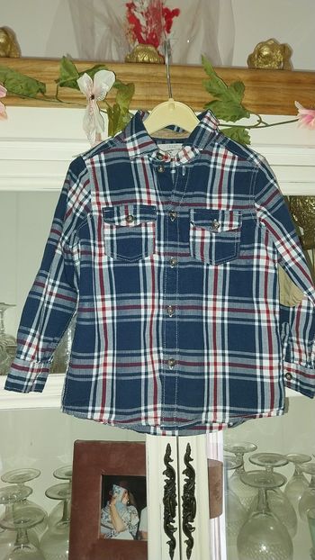 Chemise bucheron by H&M état neuf 12/18mois