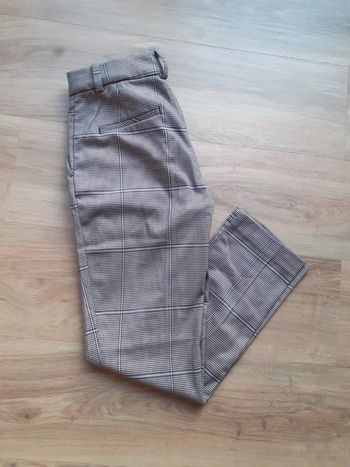 Pantalon a pince coupe 3/4