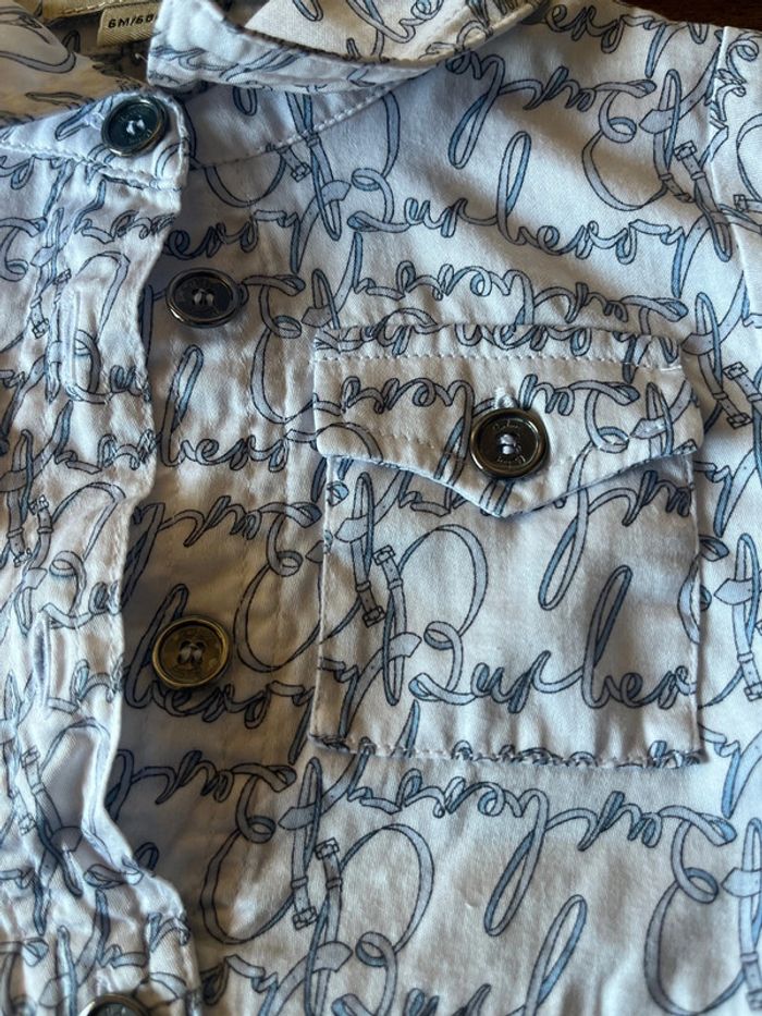 Chemisier/robe burberry 6 mois fille - photo numéro 4