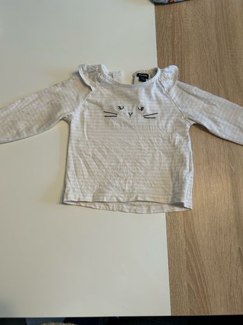 Tee shirt manches longues fille