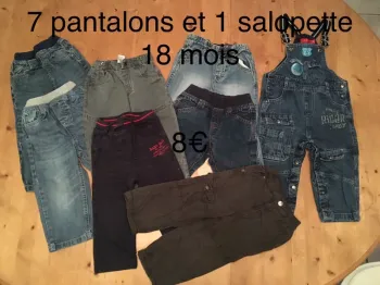 Lot 8 bas 18 mois