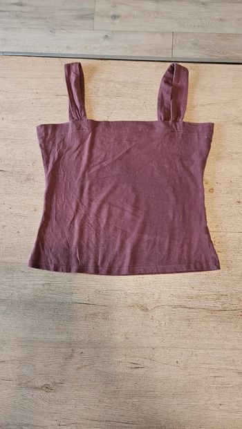 Débardeur brun La Redoute, taille 42/44