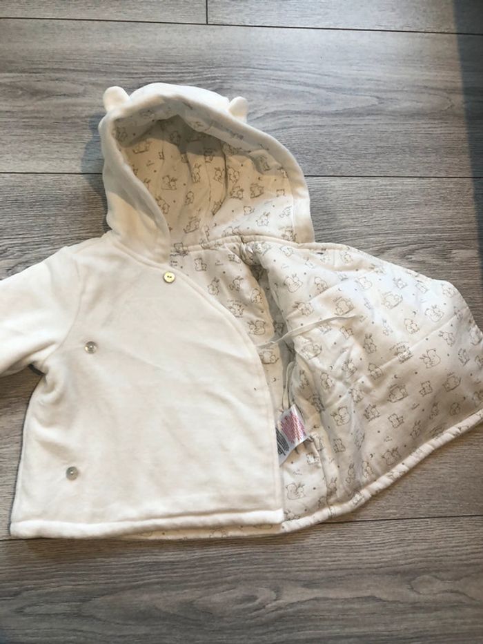 Veste à capuche velours 9 mois Sergent Major - photo numéro 4