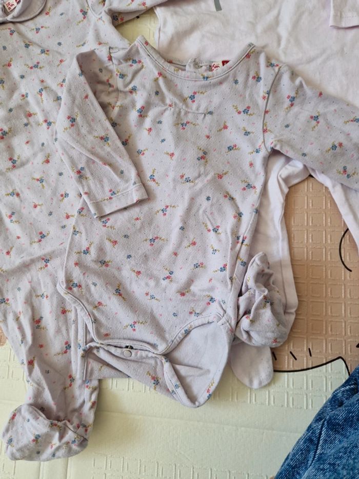 Lot 2 pyjamas +1 body assorti - photo numéro 6