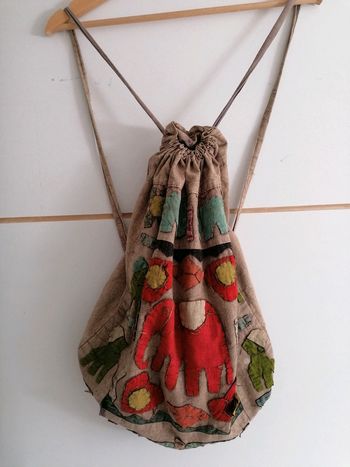 Sac à dos tissu style ethnique #espanolitinafemme #espanolitinasacs