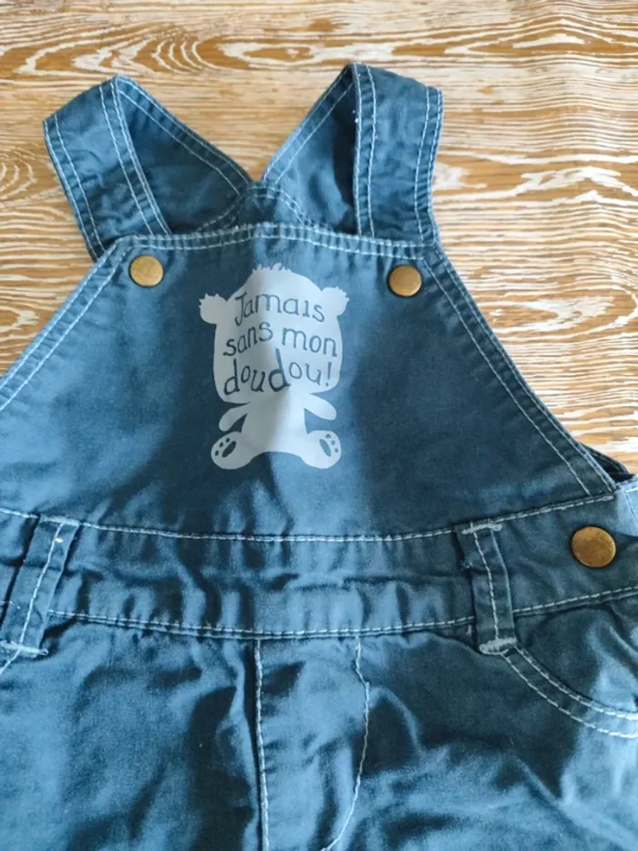 🍁 lot de 3 salopettes taille 6 Mois 🍁 - photo numéro 3