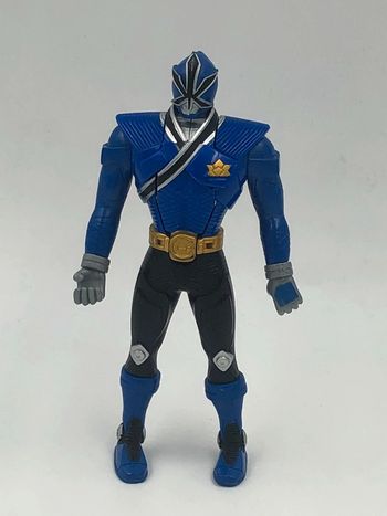 Figurine Power Rangers Bleu Head Flip Bandai 2010
