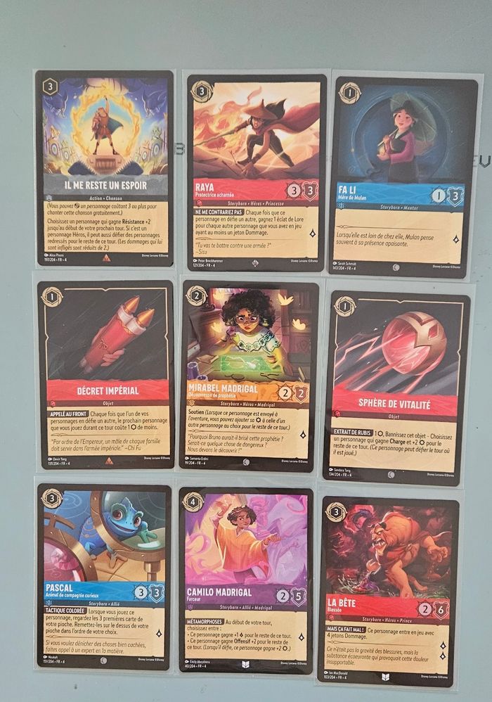 Lot cartes Lorcana - photo numéro 3