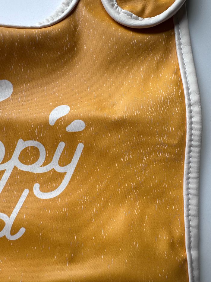 Lot 2 bavoirs étanches Happy - photo numéro 3