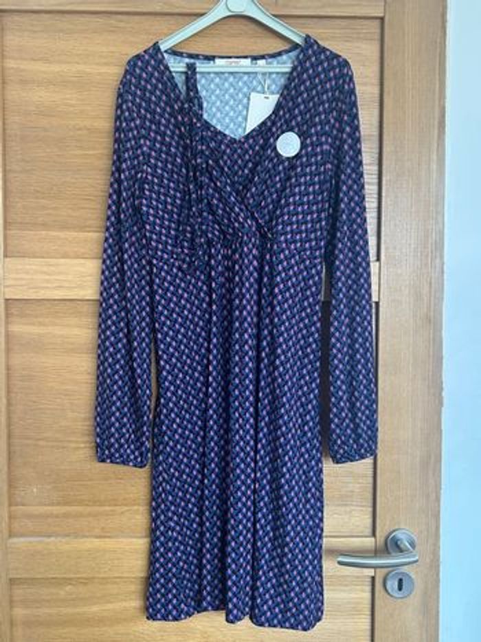 Robe de maternité/allaitement manches longues - Esprit - T.M - Neuve avec étiquette