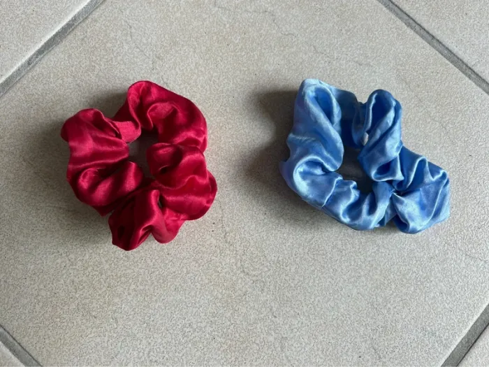 Lot de 2 chouchous en satin