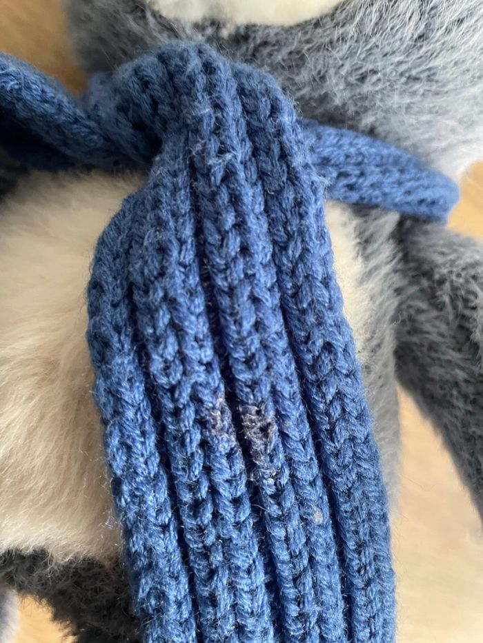 Lots 2 Ours en Peluche Bleu et Kaki - photo numéro 6