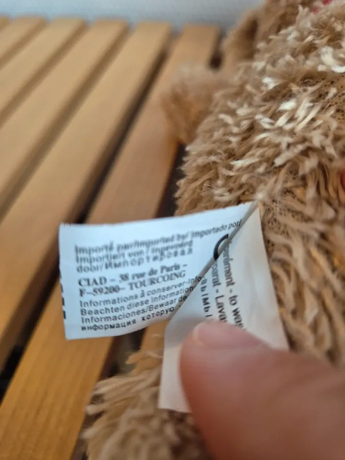 Lot de deux ours en peluche - photo numéro 3