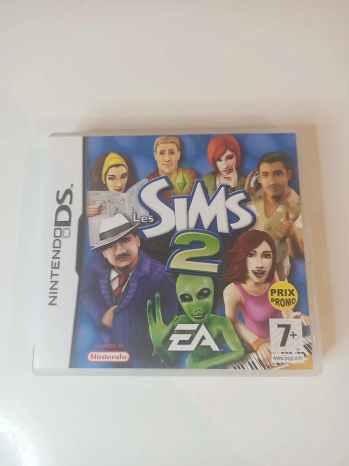Jeu Nintendo DS les sims 2 complet (boîte et notice)