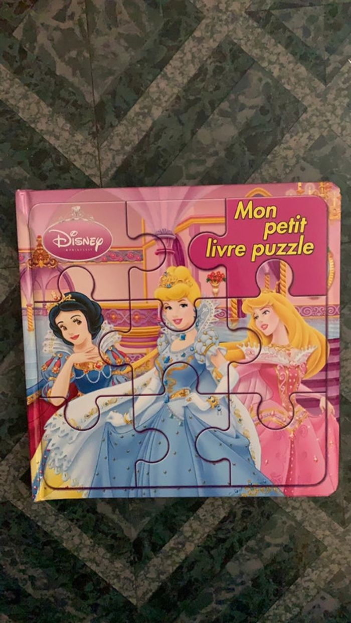 Livre puzzles princesses Disney