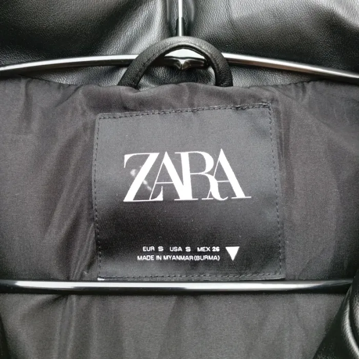 Veste Noire Sans Manches Zara Pour Femme - photo numéro 4