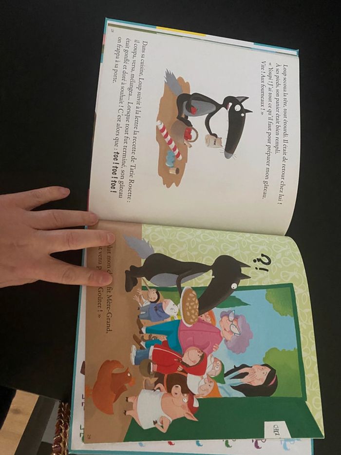 Livre le loup qui découvrait le pays des contes - photo numéro 3