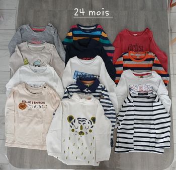 Lot hiver 24 mois garcon