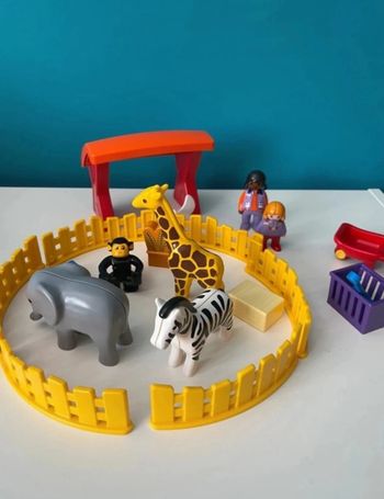 Parc animalier Playmobil 1.2.3