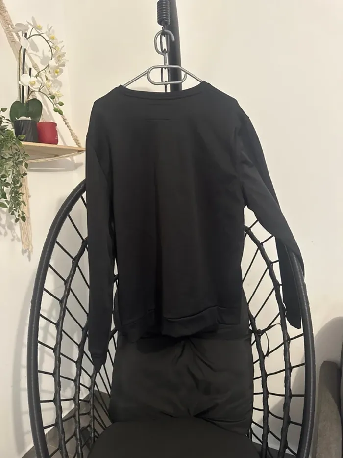 Pull homme noir “Game”  Taille XL – Style tendance et confortable - photo numéro 4
