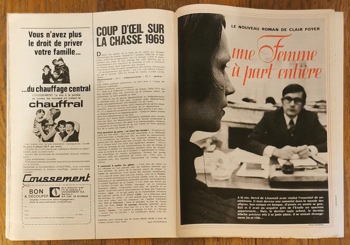 Ancien magazine Clair foyer 1969 N°186 vintage - photo numéro 16