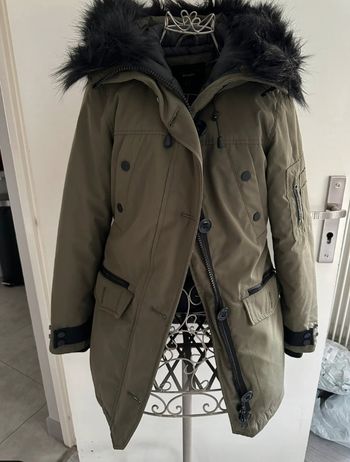 Parka doudoune manteaux kaki