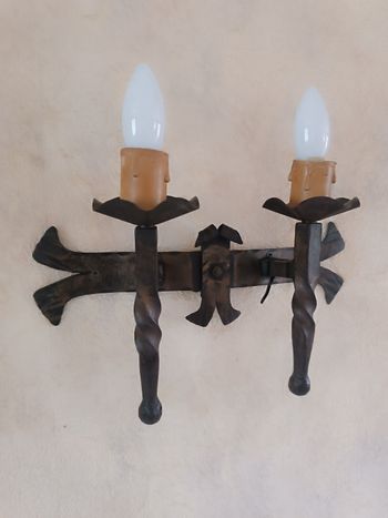 Applique murale en bois 