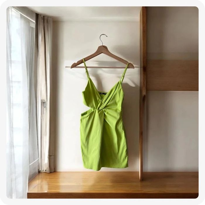 robe d'ete Zara vert taille S