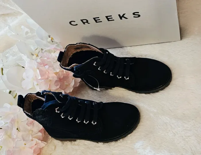 Bottes Bottines Cuir Zip Creeks T25 - photo numéro 3