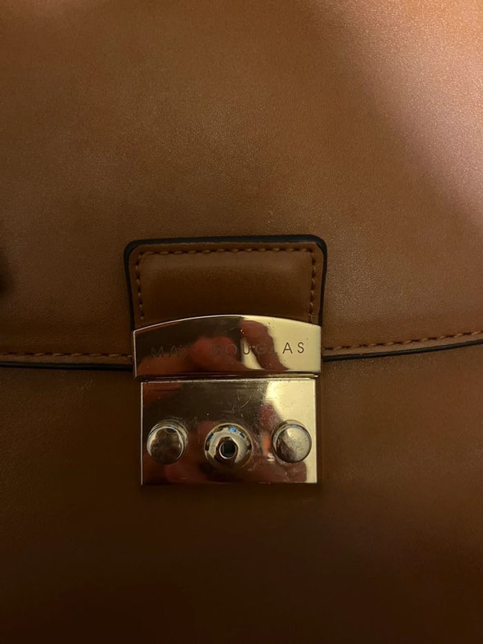 Sac Mac Douglas camel taille avec bandoulière - photo numéro 4
