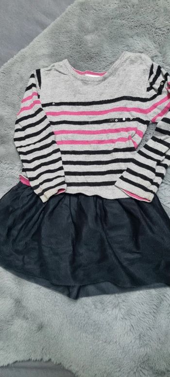 Robe rayée