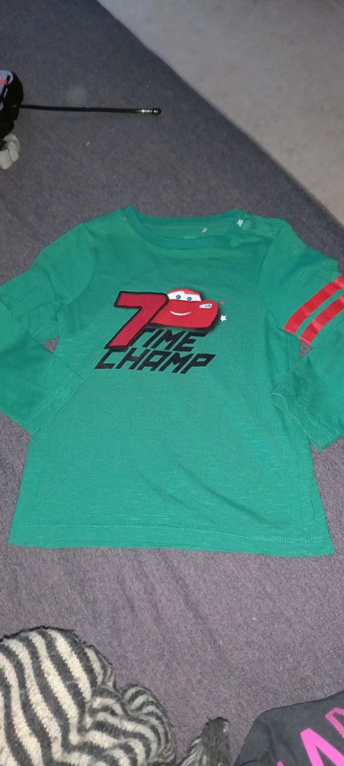 Tee-shirt cars 2 ans