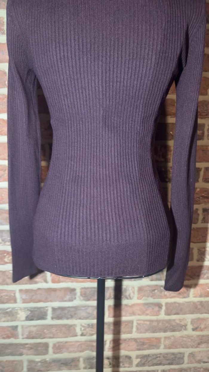 Haut brun longues manches H&M Taille XS / 34 - photo numéro 10