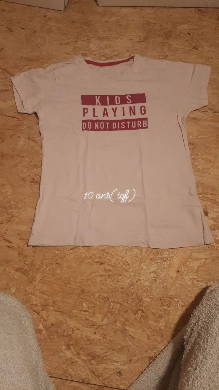 T-shirt fille 10 ans