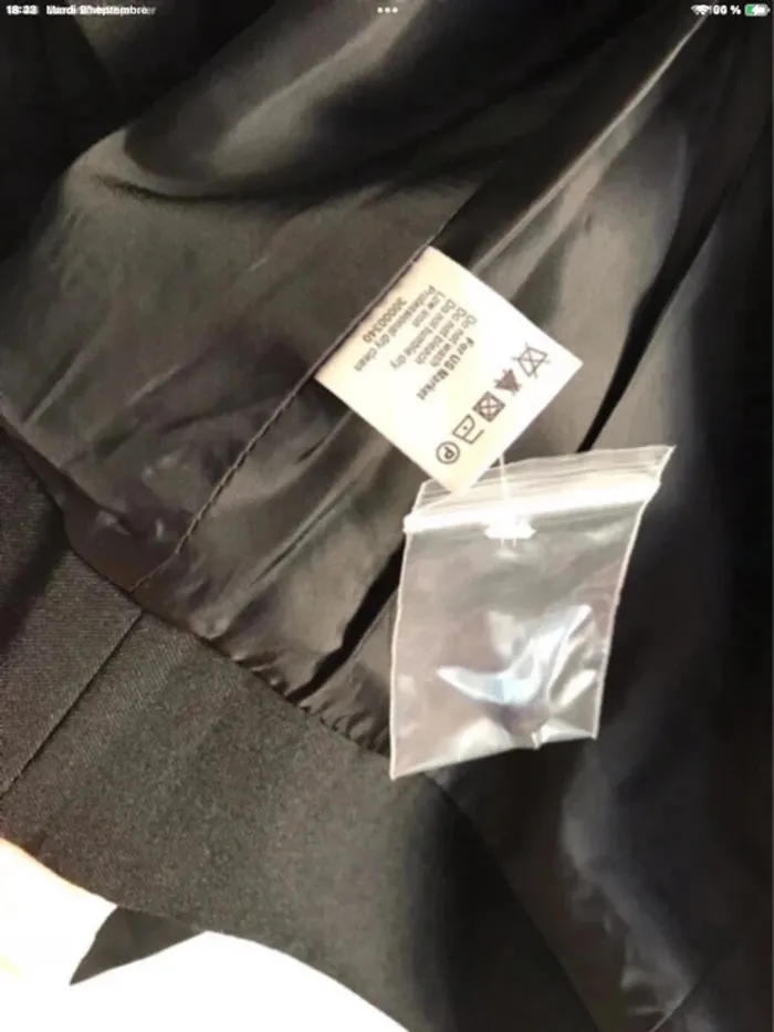 Veste blazer noire La Redoute taille 40 - photo numéro 12