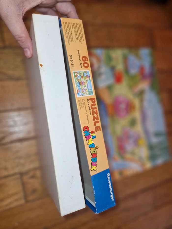 Puzzle vintage les champignoux 1987 - photo numéro 4