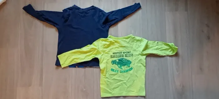 Lot de 2 t-shirts ML 4 ans - photo numéro 2
