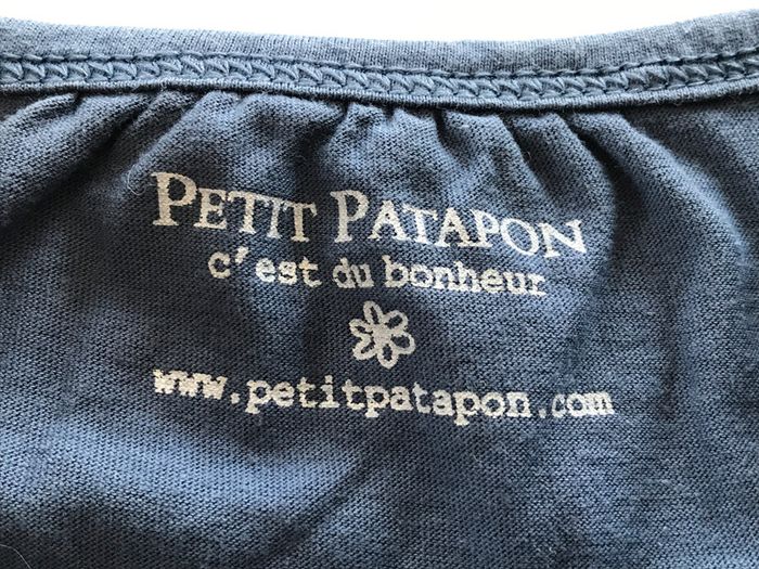 Robe à petites manches bleu pétrole - photo numéro 4