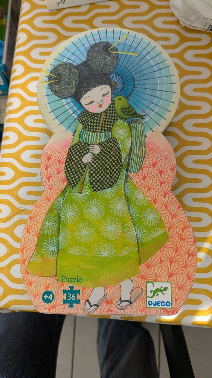 Puzzle poupée japonaise