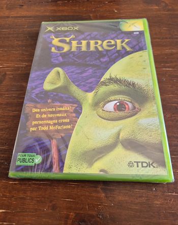 Shrek xbox neuf sous blister