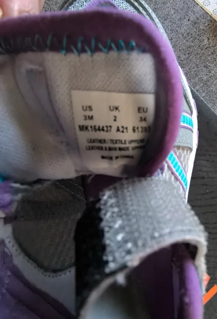 Baskets Merrell, barefoot, Comme neuve, Pointure 34 - photo numéro 16