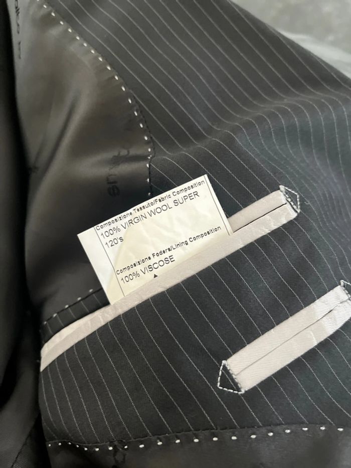 Veste de costume de luxe Smalto taille 58 neuf prix boutique 348€ - photo numéro 7