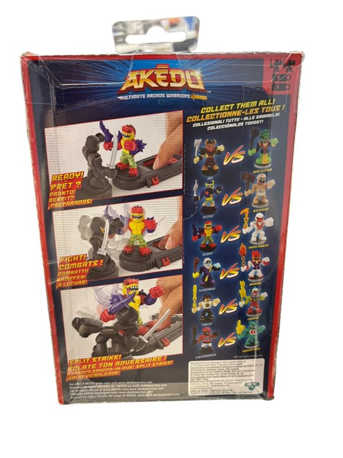 Akedo Ultimate Arcade Warriors Chux Lee Vs Epic Crackup Moose Toys neuf - photo numéro 2