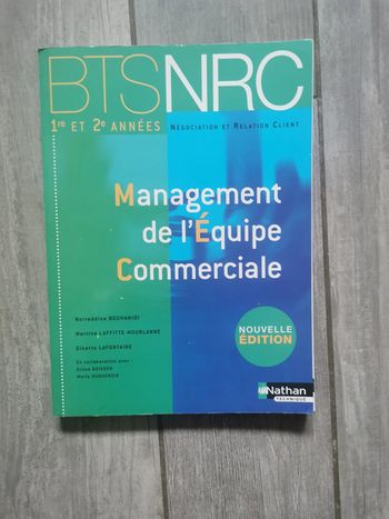 Cahier BTS Management de l'équipe commerciale