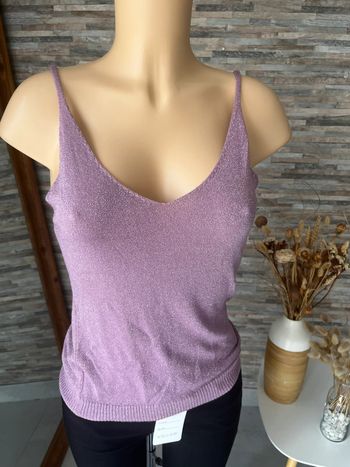 Débardeur rose Lila