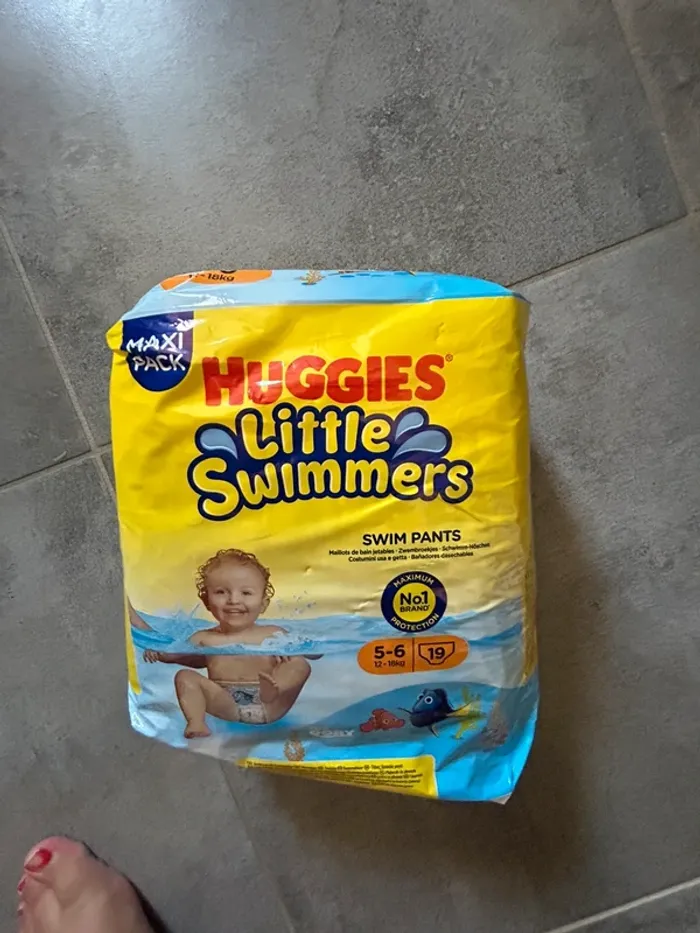 Couche Huggies swim T5/6