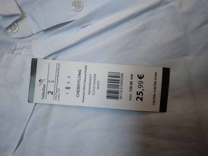 chemise femme T 38.40 neuf - photo numéro 7