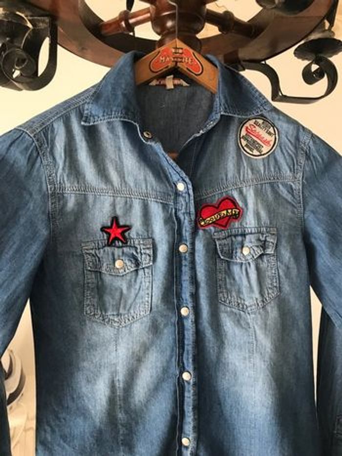 Chemise en jeans - photo numéro 5