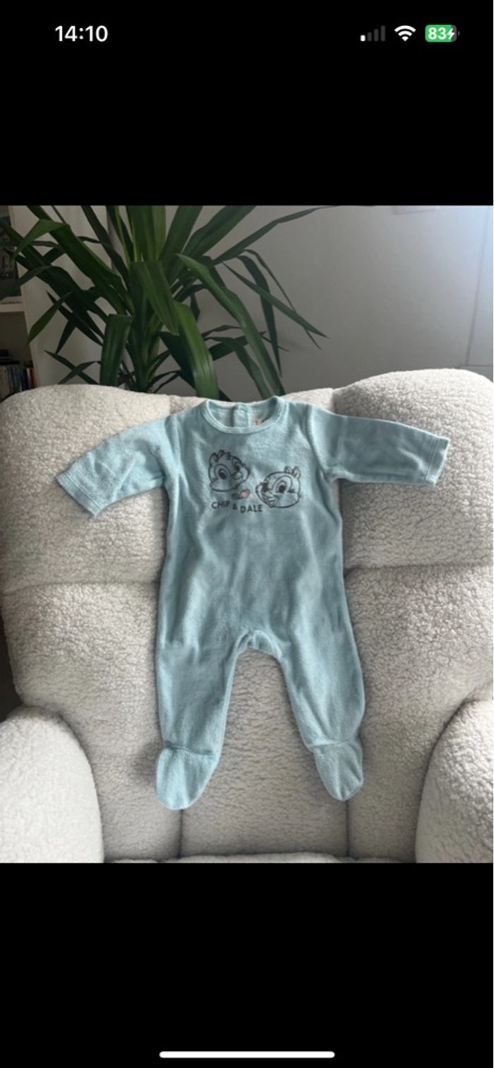 3 Pyjamas Disney bébé fille - photo numéro 2